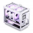 PC case Jonsbo C6 MAX, Mini, Micro-ATX, Tempered Glass - White