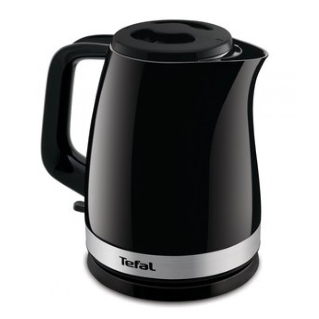 Tefal Delfini Vision KO150F30 electric kettle 1.5 L 2400 W Black, Stainless steel Tefal Delfini Vision KO150F30 electric kettle 1.5 L 2400 W Black, Stainless steel