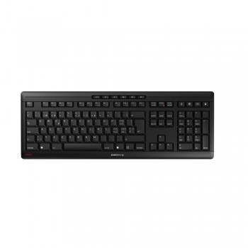 CHERRY Stream Wireless keyboard Universal RF Wireless + USB QWERTZ Swiss Black