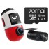 Wideorejestrator 70mai X800 Omni 4K/GPS/WiFi Dual czerwony + karta SD 70mai 128GB