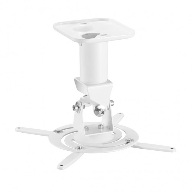 Maclean Ceiling Mount/Hanger for Projectors, Steel, 180 310 mm, up to 15 kg, MC-208 W