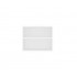 OPENO 60 WHITE Extension Unit Modular Wardrobe Shelf, 60 cm, for the Bedroom