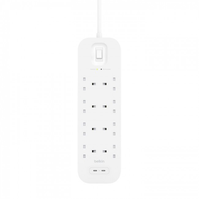 Belkin Connect White 8 AC outlet(s) 2 m