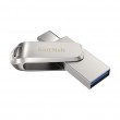 SanDisk Ultra Dual Drive Luxe USB flash drive 64 GB USB Type-A / USB Type-C 3.2 Gen 1 (3.1 Gen 1) Stainless steel SanDisk Ultra Dual Drive Luxe USB flash drive 64 GB USB Type-A / USB Type-C 3.2 Gen 1 (3.1 Gen 1) Stainless steel