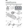 Bubble Bath mat Medisana BBS Bath Spa