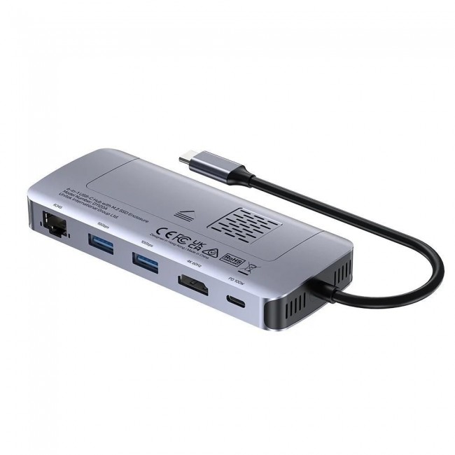 UNITEK ACTIVE HUB USB-C 10GBPS,M.2,HDMI, PD 100W UNITEK ACTIVE HUB USB-C 10GBPS,M.2,HDMI, PD 100W