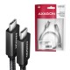 AXAGON BUCM32-CM20AB USB-C 3.2 Gen 2 to USB-C 3.2 Gen 2 Cable, black - 2m
