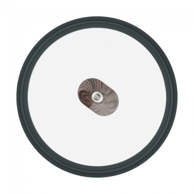 Resto Kitchenware Ran 2.4 L Round Black, Wood Resto Kitchenware Ran 2.4 L Round Black, Wood