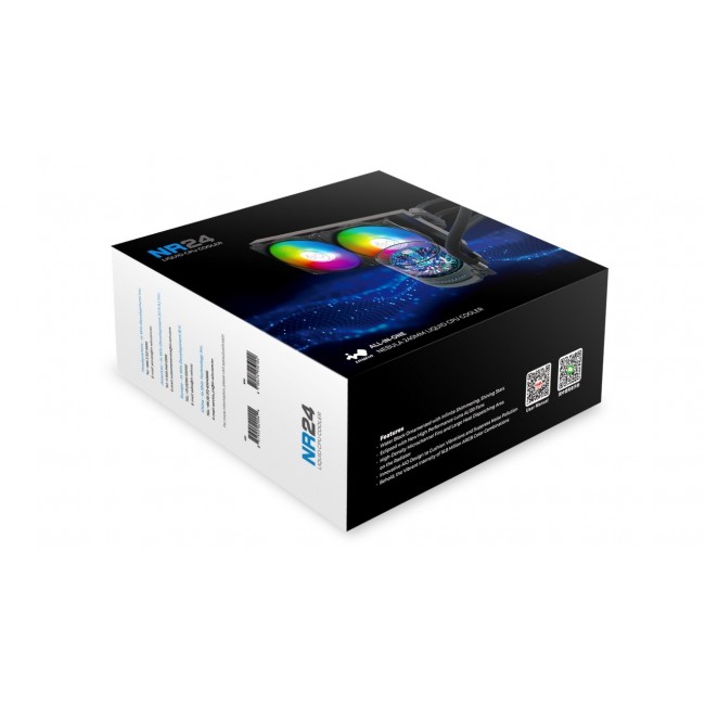 In Win NR24 Processor Liquid cooling kit 12 cm Black 1 pc(s) In Win NR24 Processor Liquid cooling kit 12 cm Black 1 pc(s)