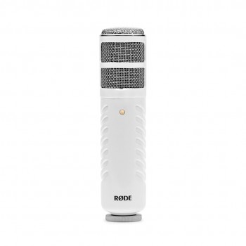 R DE Podcaster White