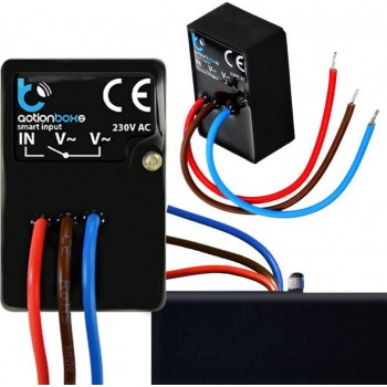 Binary inputs module actionboxes wired Blebox