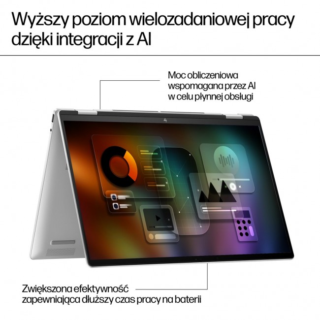 HP ENVY x360 16-ac0013dx Intel Core Ultra 5 125U Hybrid (2-in-1) 40.6 cm (16 HP ENVY x360 16-ac0013dx Intel Core Ultra 5 125U Hybrid (2-in-1) 40.6 cm (16