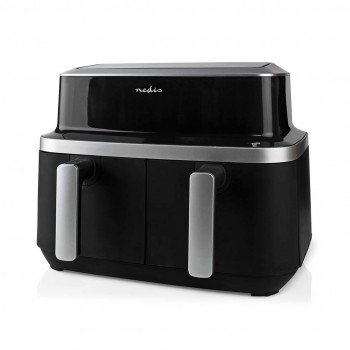 Nedis KAAF320BK fryer Double 4.2 L Stand-alone 2600 W Hot air fryer Black