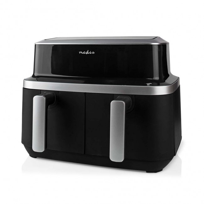 Nedis KAAF320BK fryer Double 4.2 L Stand-alone 2600 W Hot air fryer Black