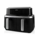 Nedis KAAF320BK fryer Double 4.2 L Stand-alone 2600 W Hot air fryer Black
