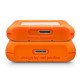 LaCie Rugged Mini external hard drive 2 TB 5400 RPM Micro-USB B 3.2 Gen 1 (3.1 Gen 1) Orange, Silver