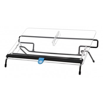 R-Go Tools Document holder R-Go Flex Read, ergonomic, with soft foam wrist rest, transparent acrylic