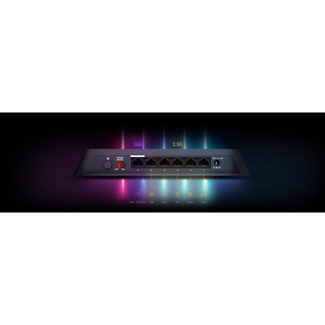 D-Link 6-port Multi-Gigabit Unmanaged Switch