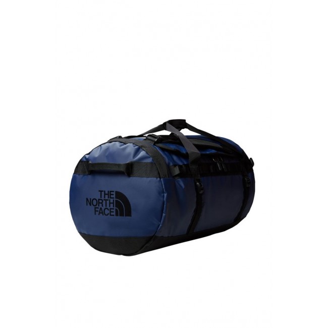 The North Face Base Camp Duffel L duffel bag 95 L Polyester Black, Navy The North Face Base Camp Duffel L duffel bag 95 L Polyester Black, Navy