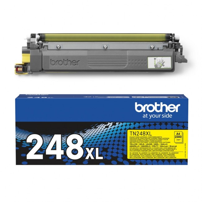 Brother TN-248XLY toner cartridge 1 pc(s) Original Yellow Brother TN-248XLY toner cartridge 1 pc(s) Original Yellow