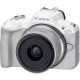 Canon EOS R50, White + RF-S 18-45mm F4.5-6.3 IS STM Kit MILC 24.2 MP CMOS 6000 x 4000 pixels