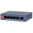 Dahua Technology CS4006-4ET2GT-60 network switch Managed L2 Gigabit Ethernet (10/100/1000) Power over Ethernet (PoE) Blue