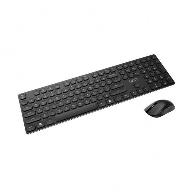 MSI FORGE K210 WIRELESS COMBO keyboard Mouse included Home/Office USB QWERTY US English Black MSI FORGE K210 WIRELESS COMBO keyboard Mouse included Home/Office USB QWERTY US English Black