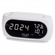 Adler AD 1186W alarm clock Digital alarm clock Black, White Adler AD 1186W alarm clock Digital alarm clock Black, White