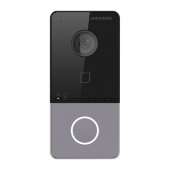 Hikvision DS-KV6113-WPE1(C) video intercom system 2 MP Black, Grey