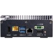 Shuttle Edge PC SPCEL03 , Intel Atom x6413E, 1x HDMI, 2x 2.5G LAN, 1x COM, DIO (4x in, 4x out), 3x USB, 2x M.2, 12-24V, fanless, 24/7, -20... 60 C, incl. VESA & DIN-RAIL mount