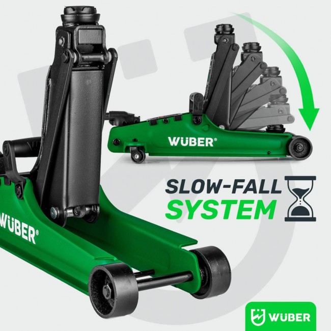 Low-profile car jack 80 375 mm 2.5 t W22002 WUBER