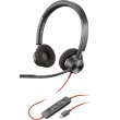 POLY Blackwire 3320 Stereo Microsoft Teams Certified USB-C Headset +USB-C/A Adapter POLY Blackwire 3320 Stereo Microsoft Teams Certified USB-C Headset +USB-C/A Adapter