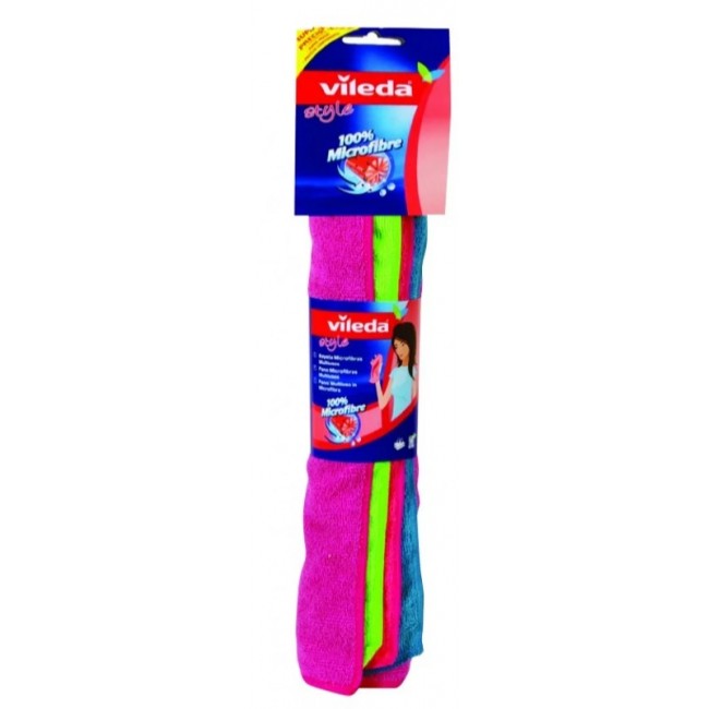 Cleaning Cloth Vileda Microfibre Cloth Colors Extra Large 4 pcs Cleaning Cloth Vileda Microfibre Cloth Colors Extra Large 4 pcs