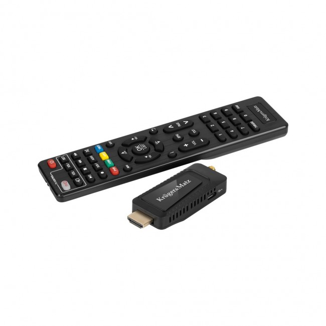 KRUGER & MATZ mini Tuner DVB-T2 H.265 HEVC KM9999 KRUGER & MATZ mini Tuner DVB-T2 H.265 HEVC KM9999