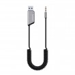 Savio TR-16 Transmitter AUX adapter with hands-free function, Bluetooth 5.3, Google Assistant/Siri Savio TR-16 Transmitter AUX adapter with hands-free function, Bluetooth 5.3, Google Assistant/Siri