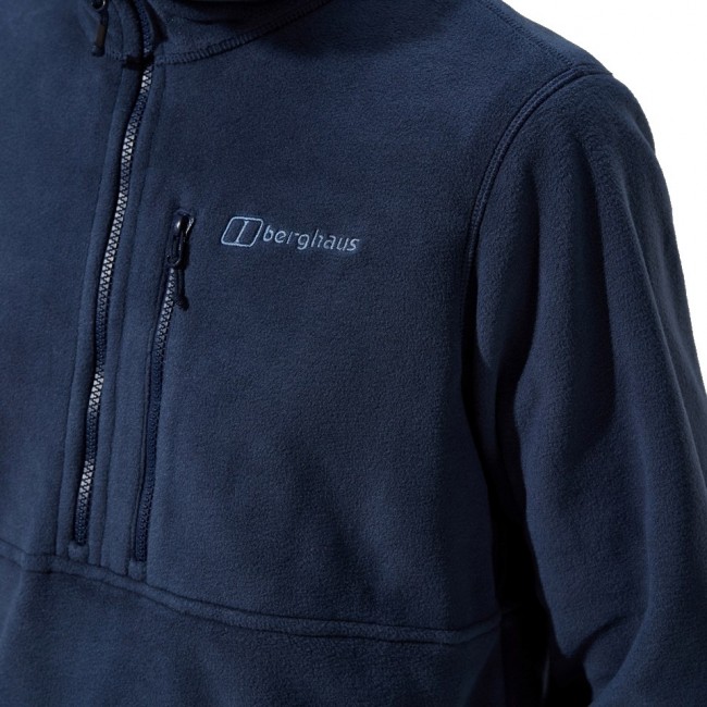BERGHAUS Prism Half Zip Polartec Fleece - men's fleece sweatshirt, size M (blue) BERGHAUS Prism Half Zip Polartec Fleece - men's fleece sweatshirt, size M (blue)