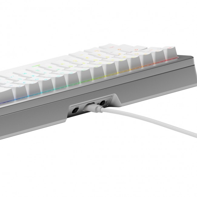 Glorious Gaming GMMK 3 PRO 65% Prebuilt Wired Silver - US