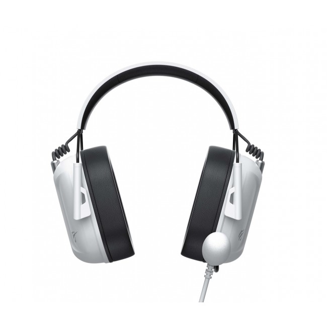 Havit H2033D - gaming headphones, white/black