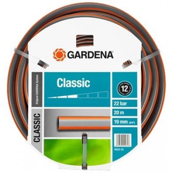 Gardena 18022-20 garden hose 20 m Above ground PVC Grey, Orange