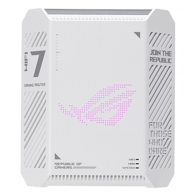 ASUS GS-BE7200 wireless router 2.5 Gigabit Ethernet Dual-band (2.4 GHz / 5 GHz) White, Black