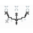 Gembird MA-DA3-01 monitor mount / stand 68.6 cm (27