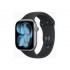 Apple Watch Series 11 GPS + Cellular 46 mm, obudowa z aluminium w kolorze gwiezdnej szaro ci z czarnym paskiem sportowym rozmiar S/M