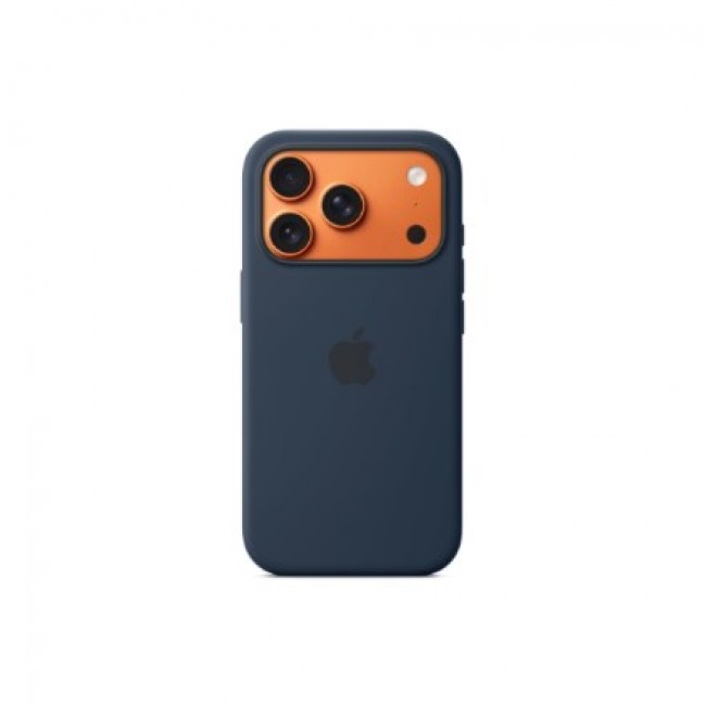 Apple iPhone 17 Pro Silicone Case with MagSafe Midnight