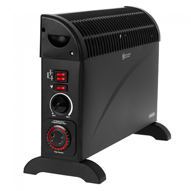 Mesko Home MS 7741 Indoor Black 2000 W Convector electric space heater