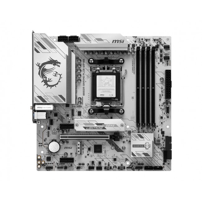MSI B850M GAMING PLUS WIFI6E motherboard AMD B850 Socket AM5 micro ATX
