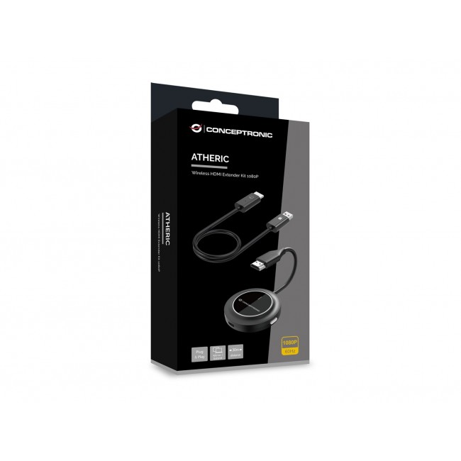 Conceptronic ATHERIC02B Wireless HDMI Extender Kit 1080P Conceptronic ATHERIC02B Wireless HDMI Extender Kit 1080P
