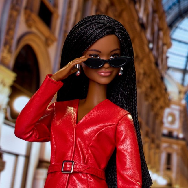 Barbie Signature Collectible Fashion Doll, @BarbieStyle Fashion Week Doll Milan Street Style Clothes