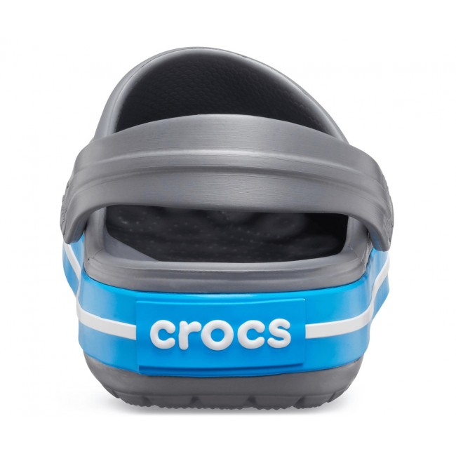 Crocs Crocband Clogs Unisex Grey, Blue, White