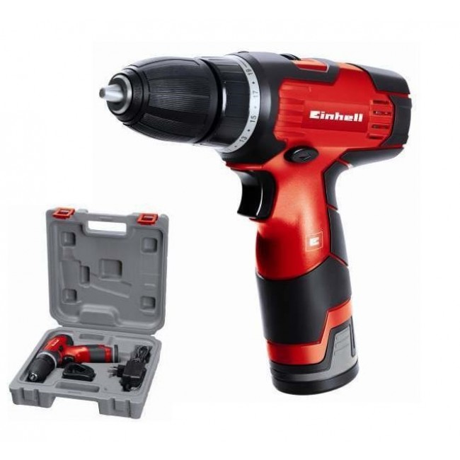 Einhell TH-CD 12-2 Li Keyless 1 kg Black, Red Einhell TH-CD 12-2 Li Keyless 1 kg Black, Red