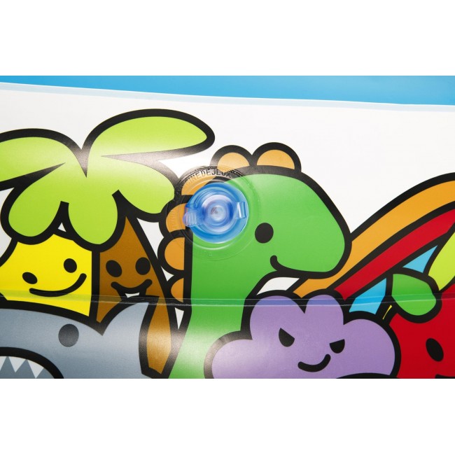 Bestway Inflatable Play Pool - 3-Ring - 1.96m x H53cm Bestway Inflatable Play Pool - 3-Ring - 1.96m x H53cm